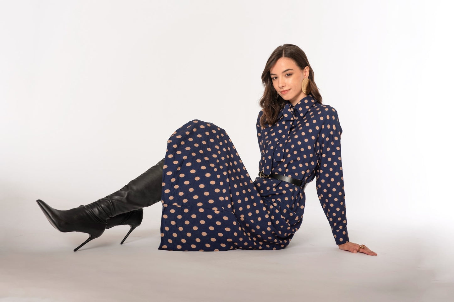 Abito pois con cintura