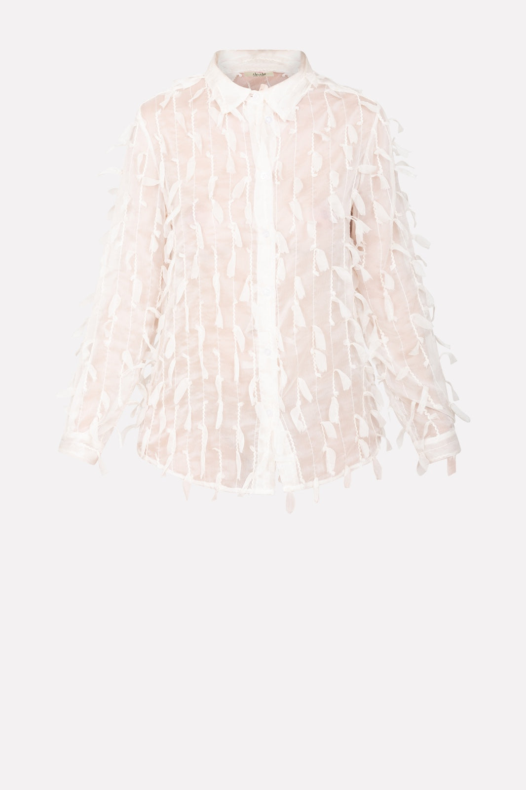 camicia con frangine No-nà