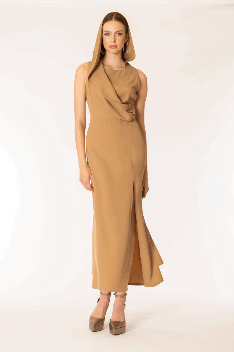 abito longhette con cappuccio