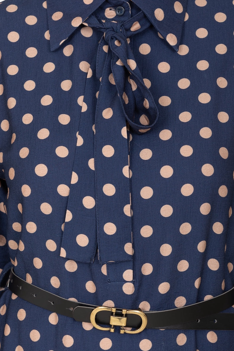 Abito pois con cintura