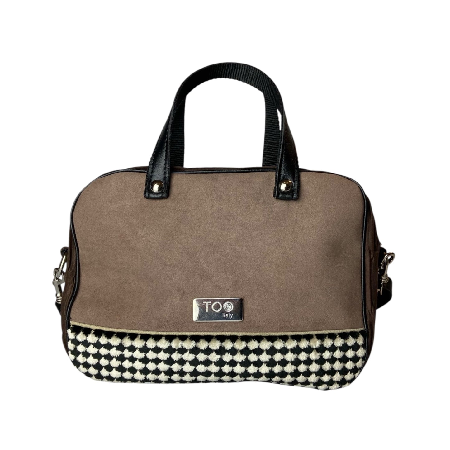 Camera Bag Pied de Poule - Borsa donna a mano e tracolla
