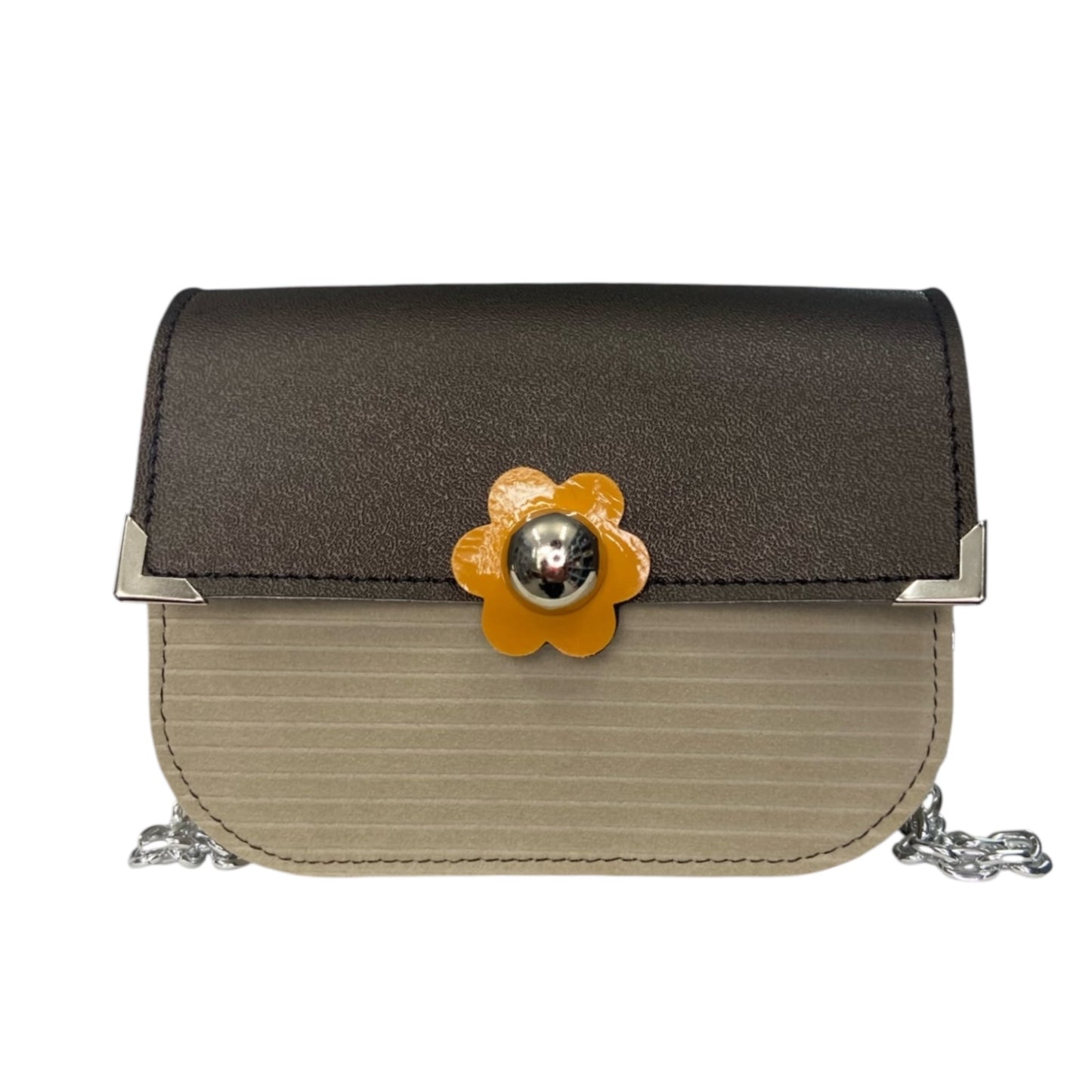 Chicca Mini Miele - Messenger Bag con tracolla