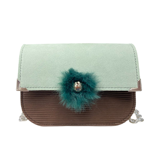 Chicca Mini Verde Menta - Messenger Bag con tracolla