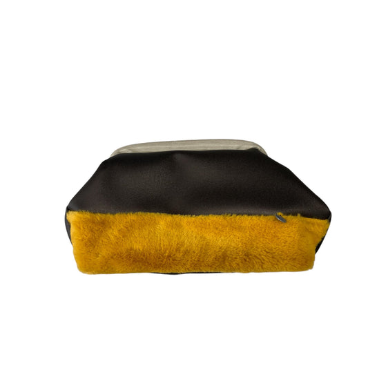 Fluffy Brown Mustard - Pouch donna