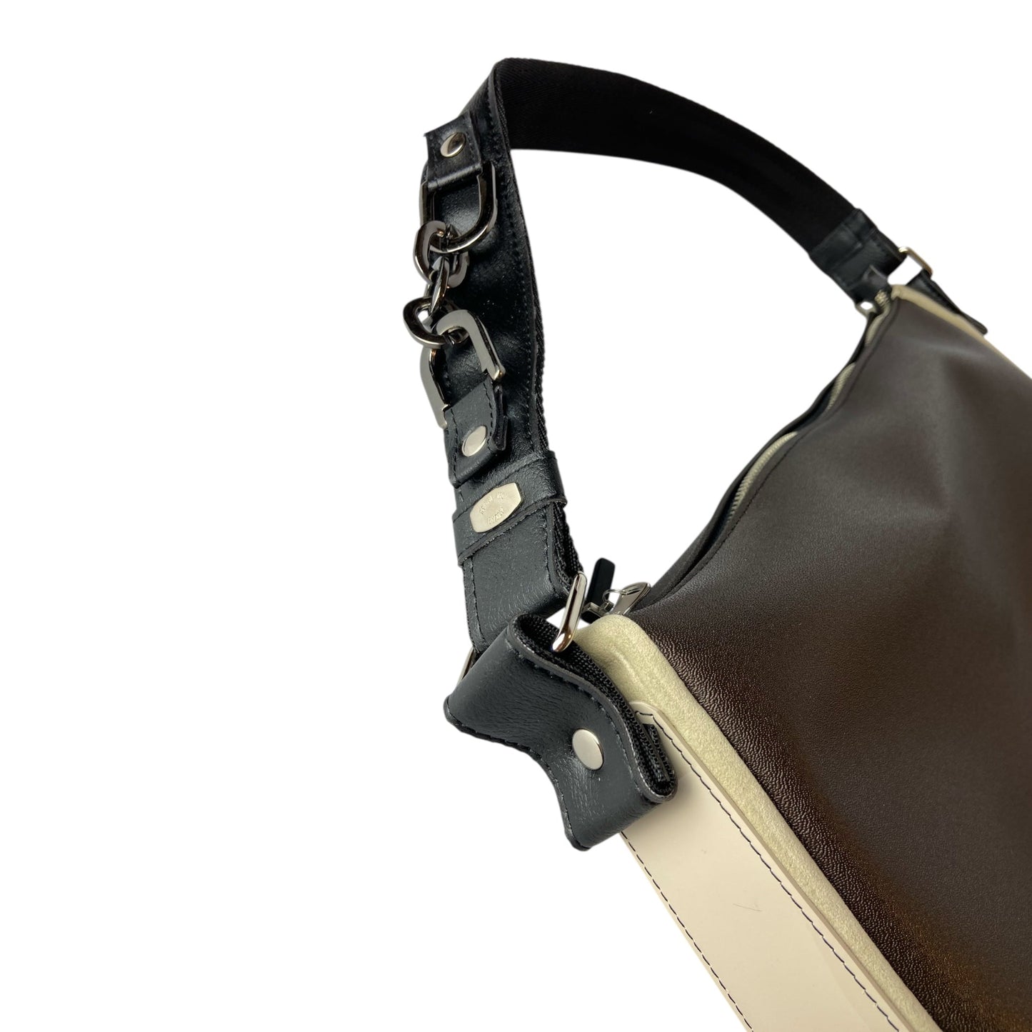 Hobo Trapezio Bronze & Cream - Borsa donna a spalla