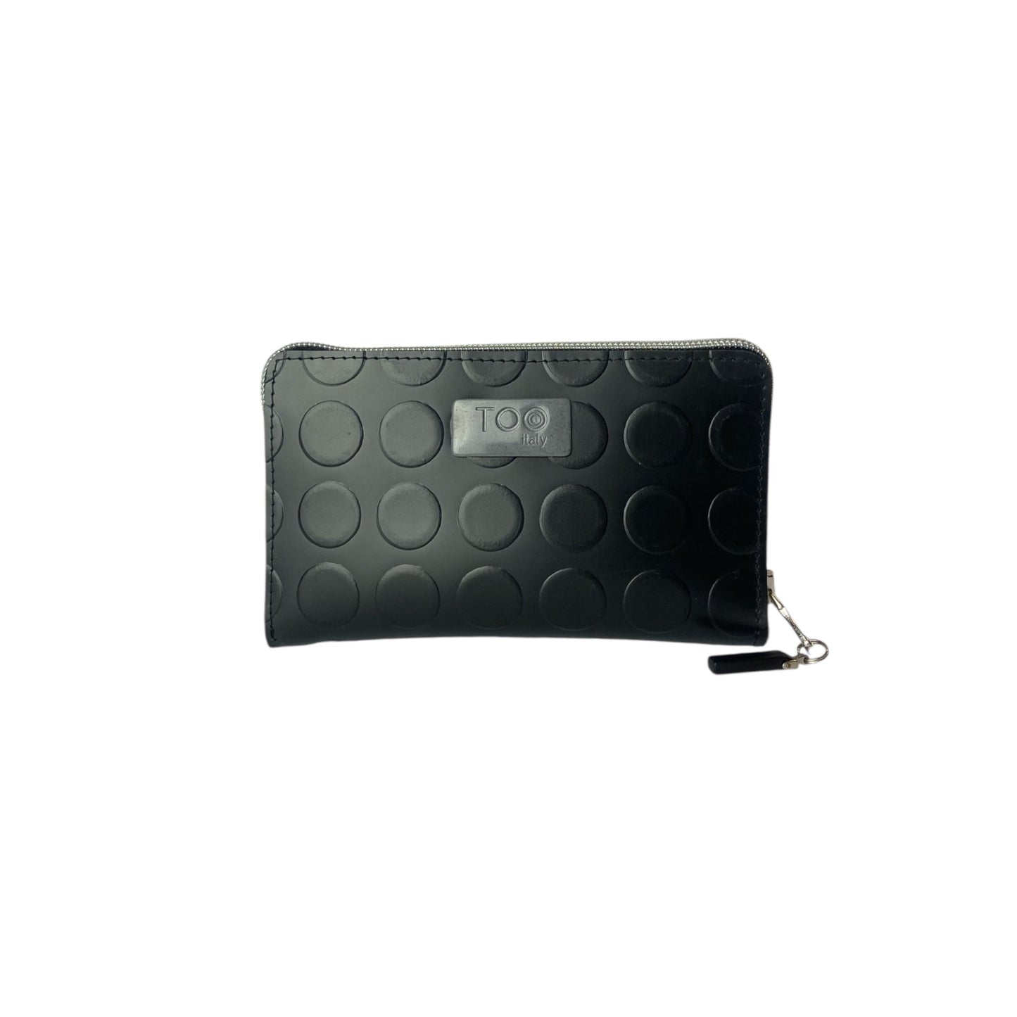 Portafoglio Mini Nero Bullonato - Portafoglio donna