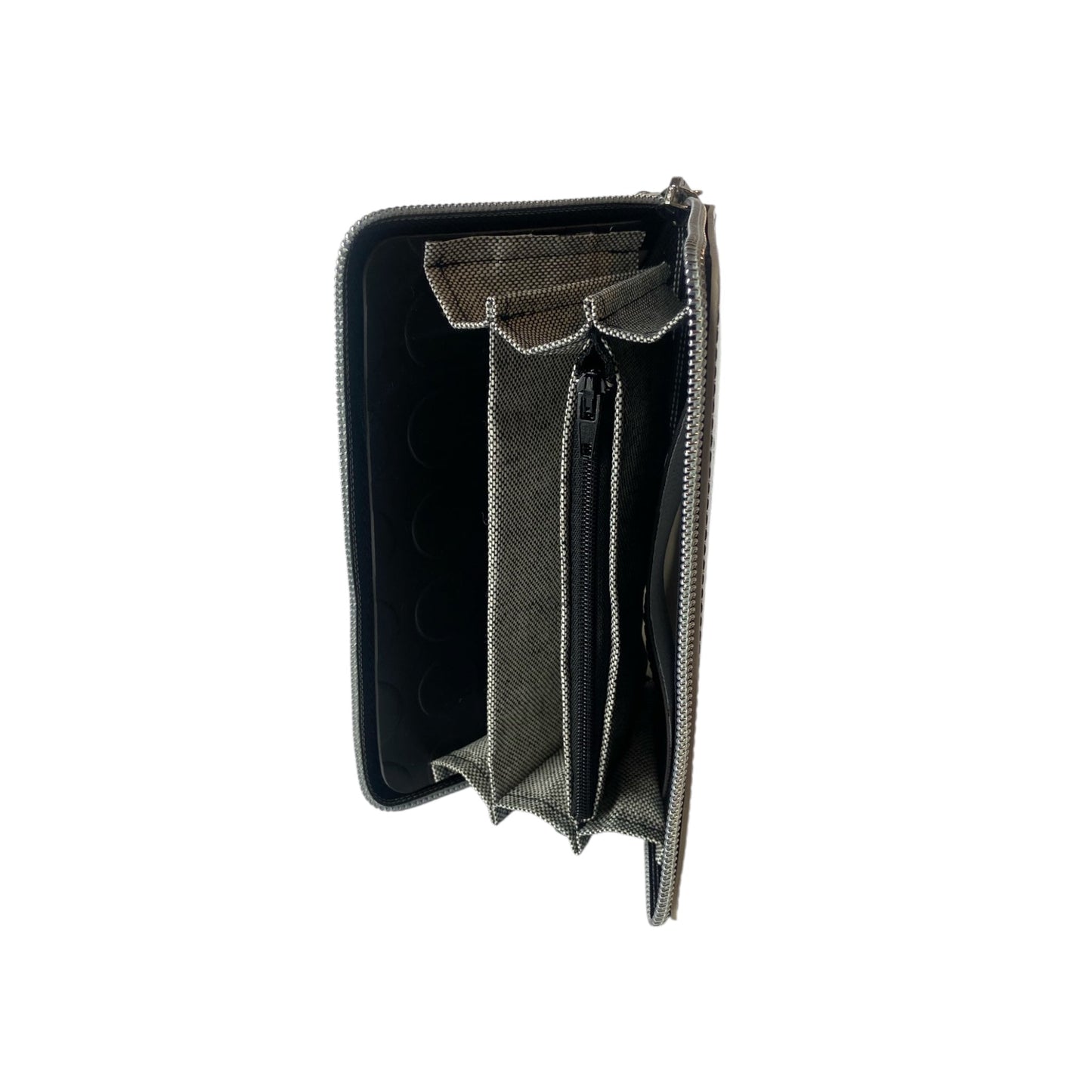 Portafoglio Mini Nero Satinato - Portafoglio donna