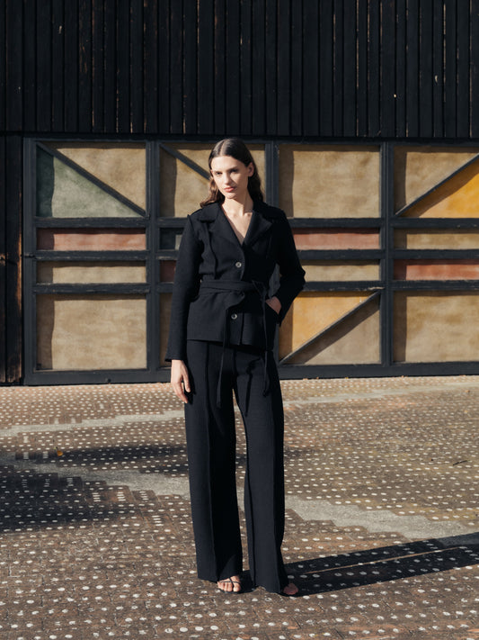 Boiled Wool Bar-Jacket