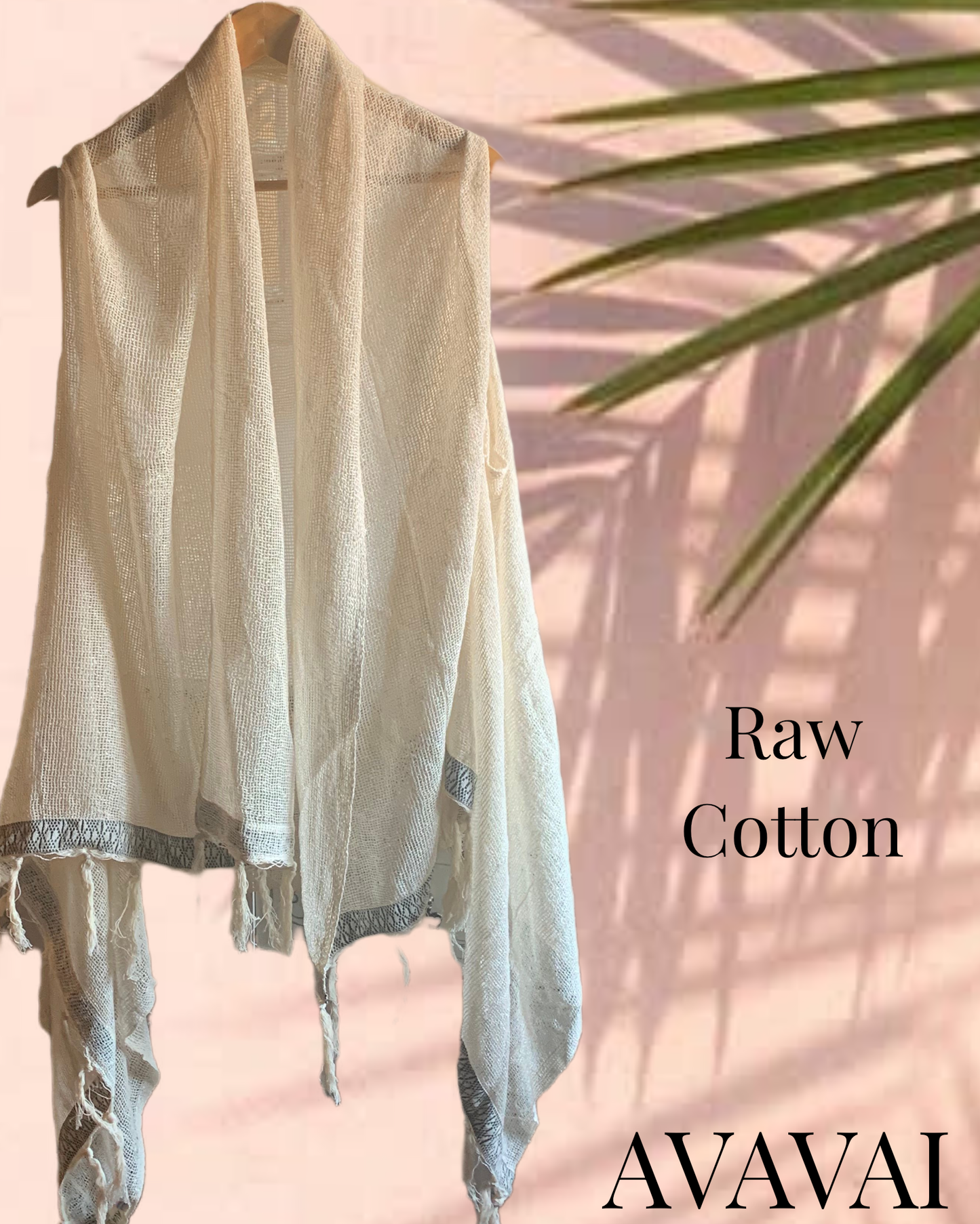 Raw Cotton Caftano