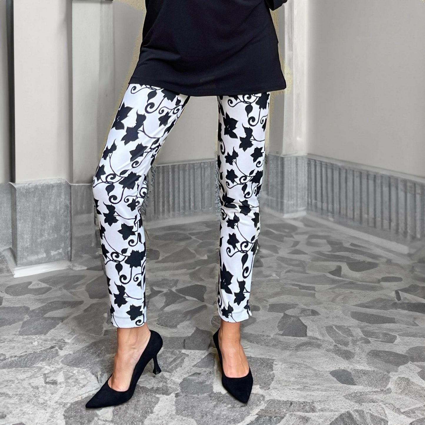 Panta Sigaretta B&W - Glamourabbigliamentodonna