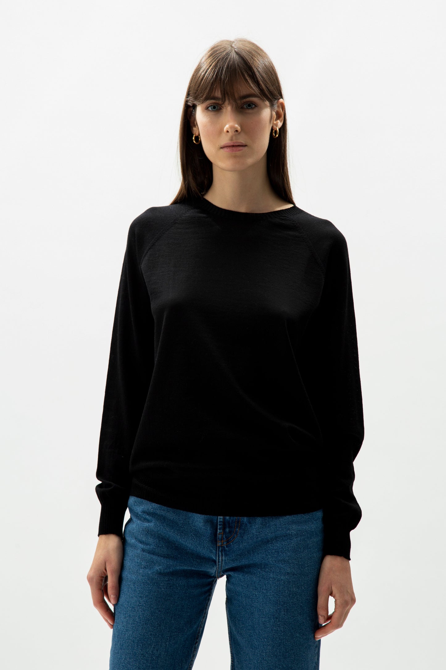Extra Fine Merino Wool Crewneck Sweater (3D-Knit)