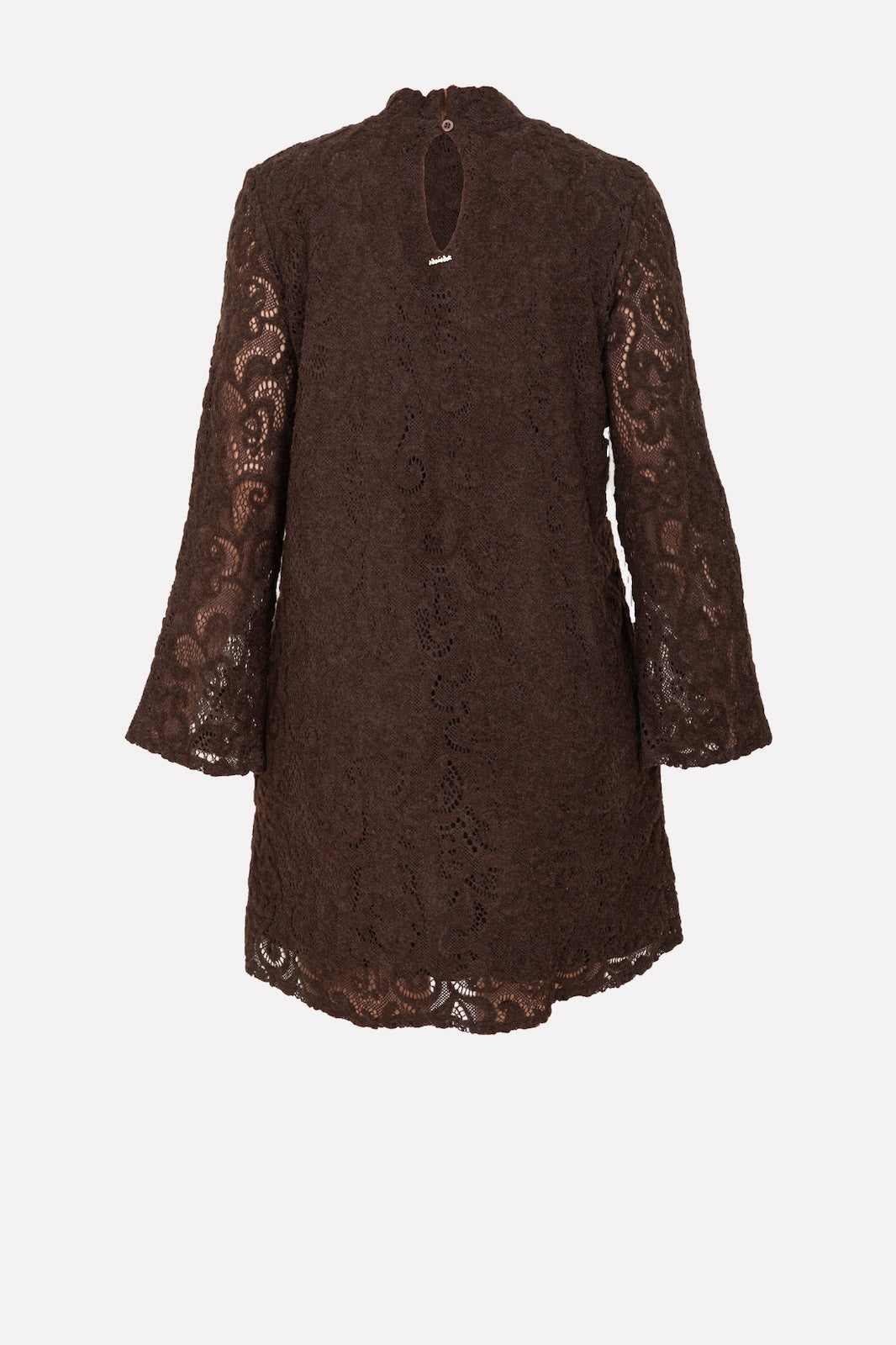 Abito pizzo con spille no-nà