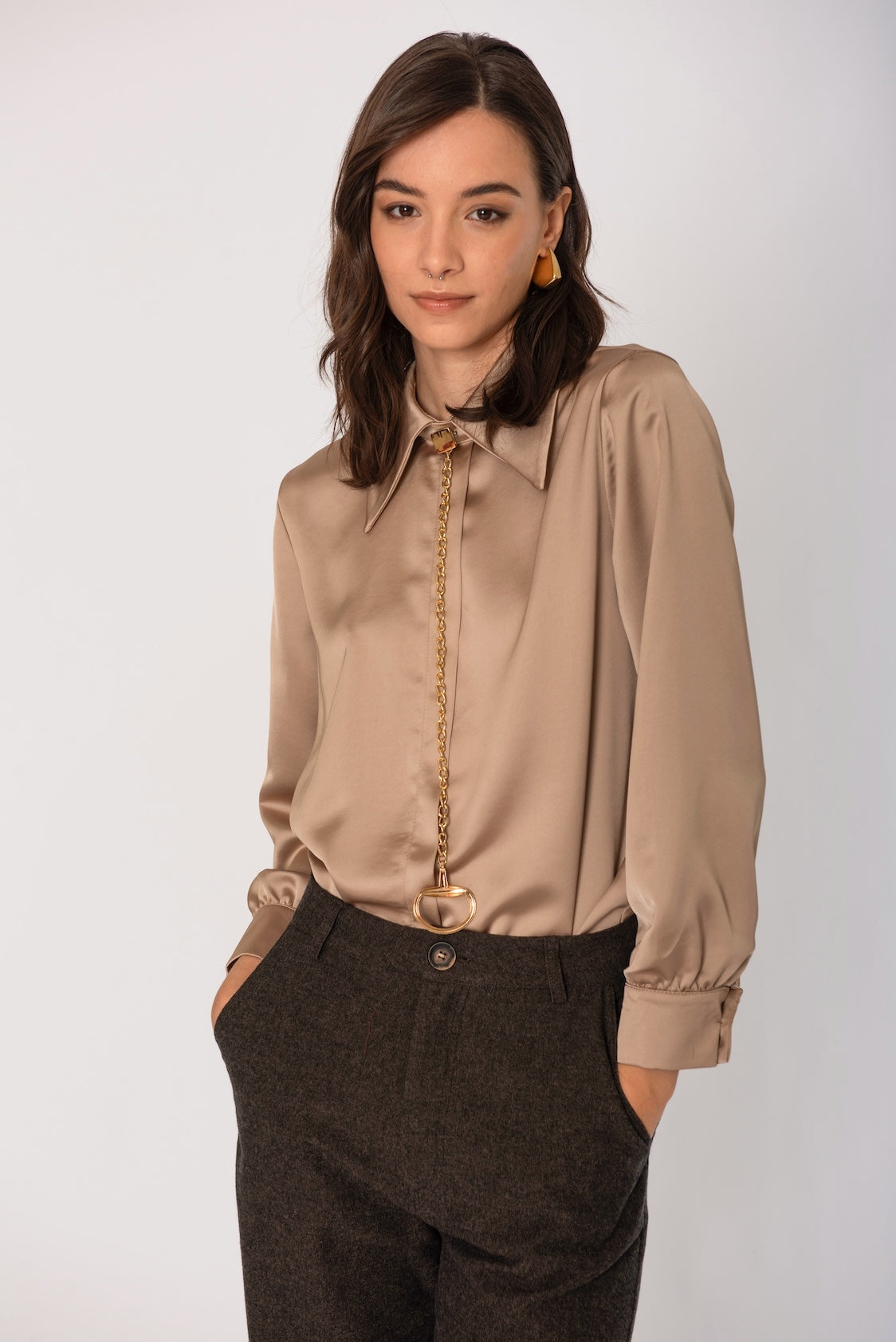 Camicia con accessorio No-nà