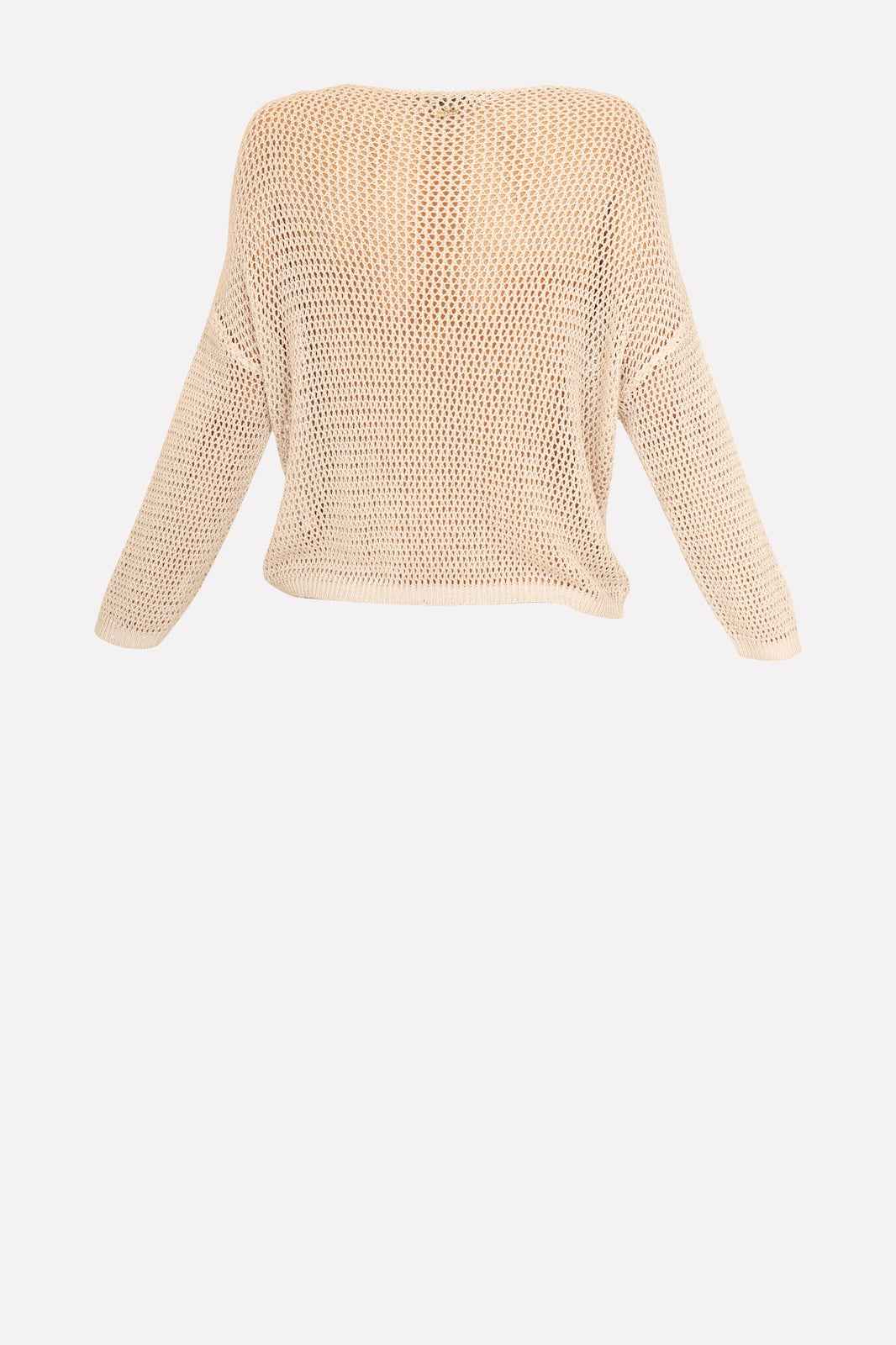 Maglia crochet con punti luce No-nà