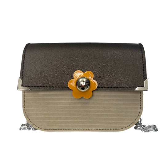 Chicca Mini Miele - Messenger Bag con tracolla