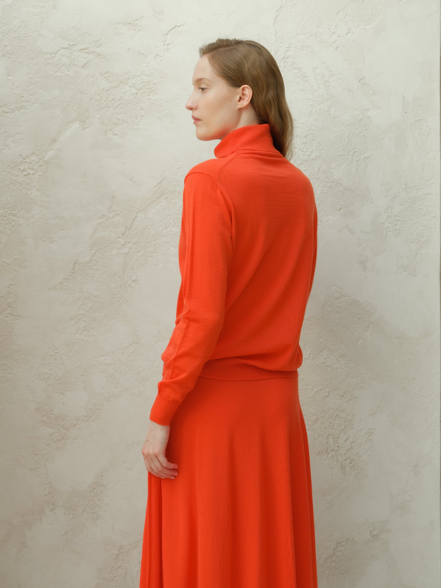 Extra Fine Merino Wool Turtleneck Sweater