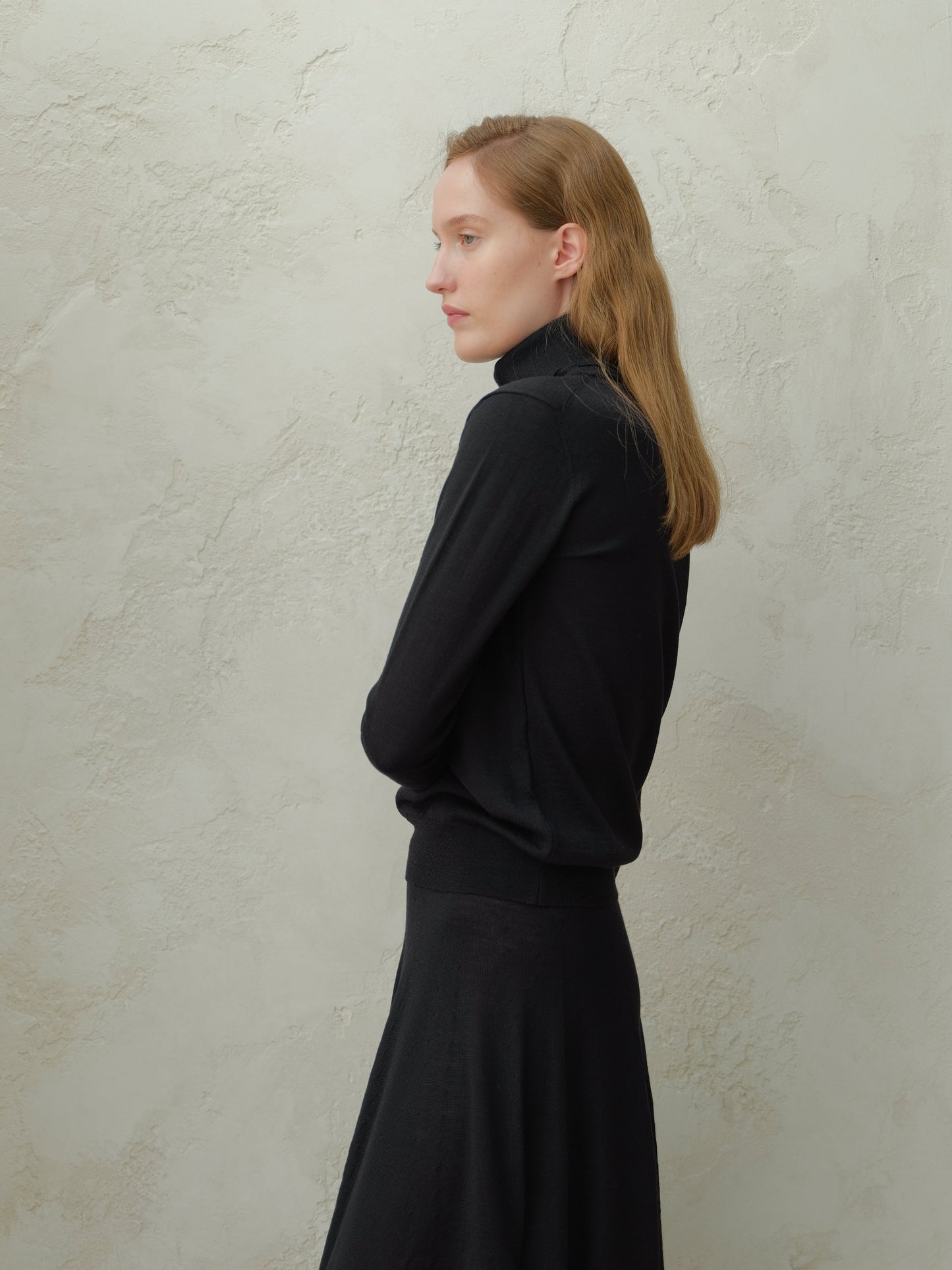 Extra Fine Merino Wool Turtleneck Sweater