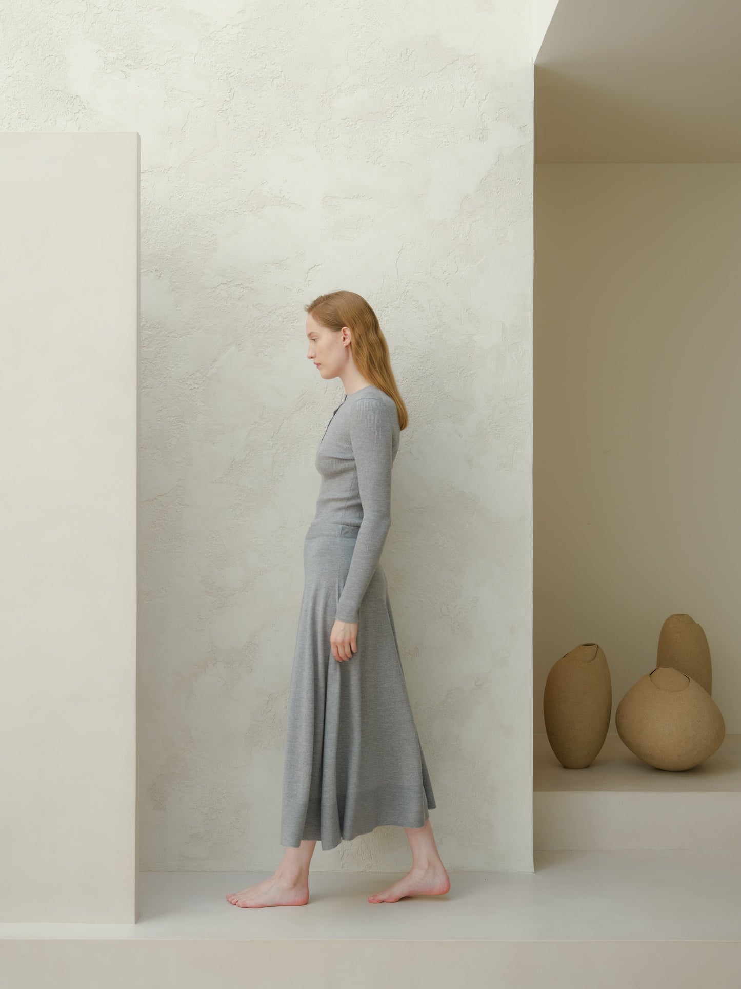 Extra Fine Merino Ribbed Fine Sweater