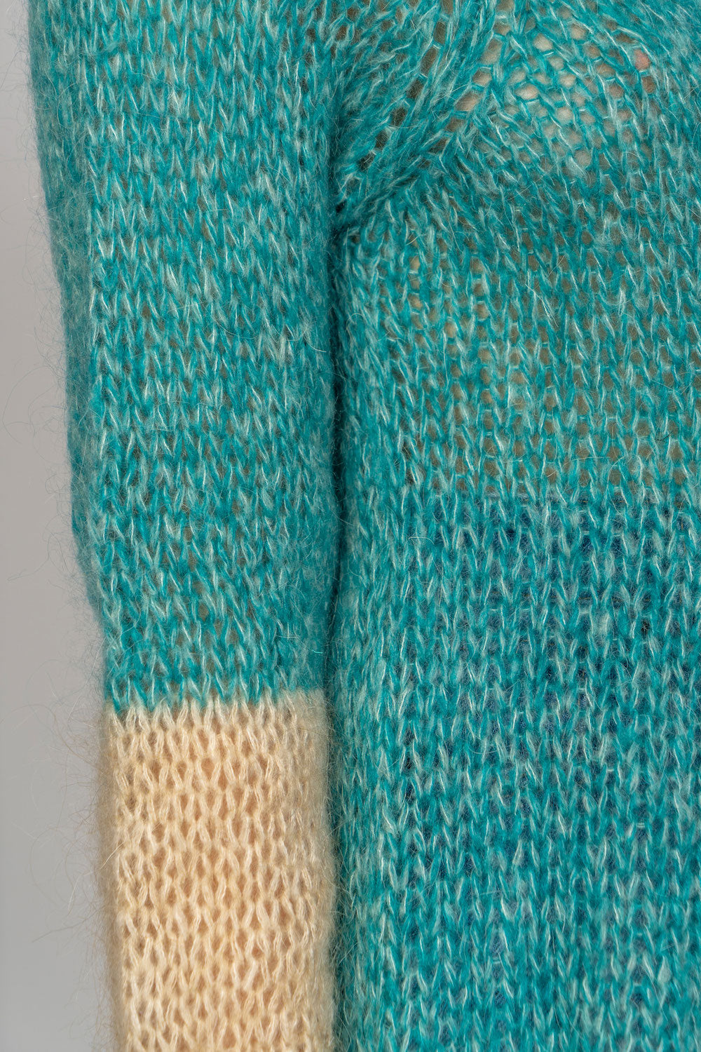 Cardigan blocco colore No-nà