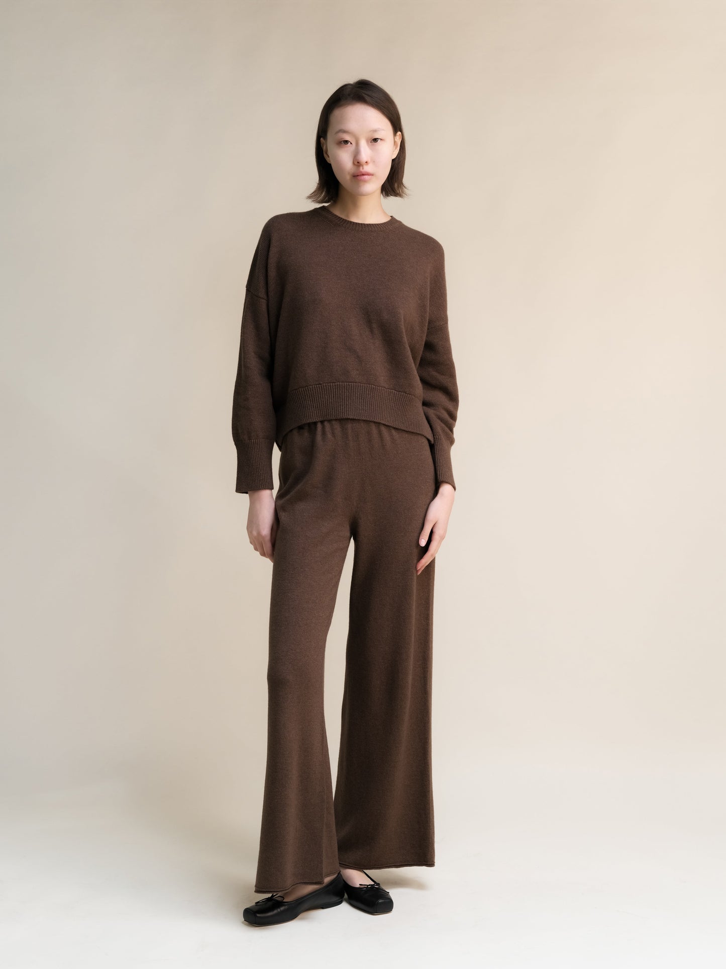 Cashmere Mix Crewneck Sweater