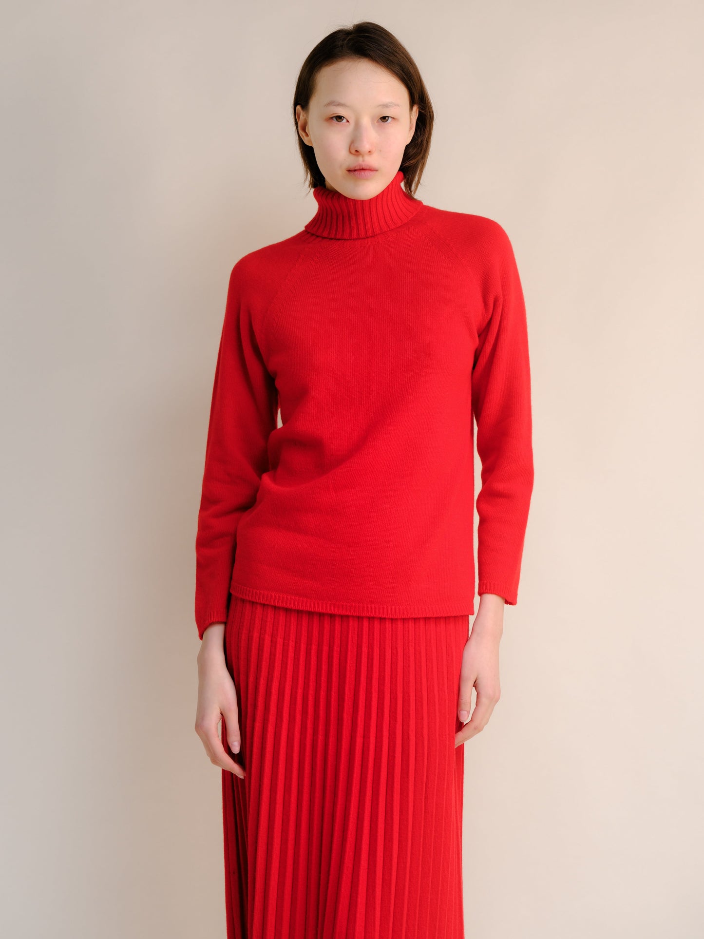 Cashmere Mix Turtleneck Sweater (3D-Knit)