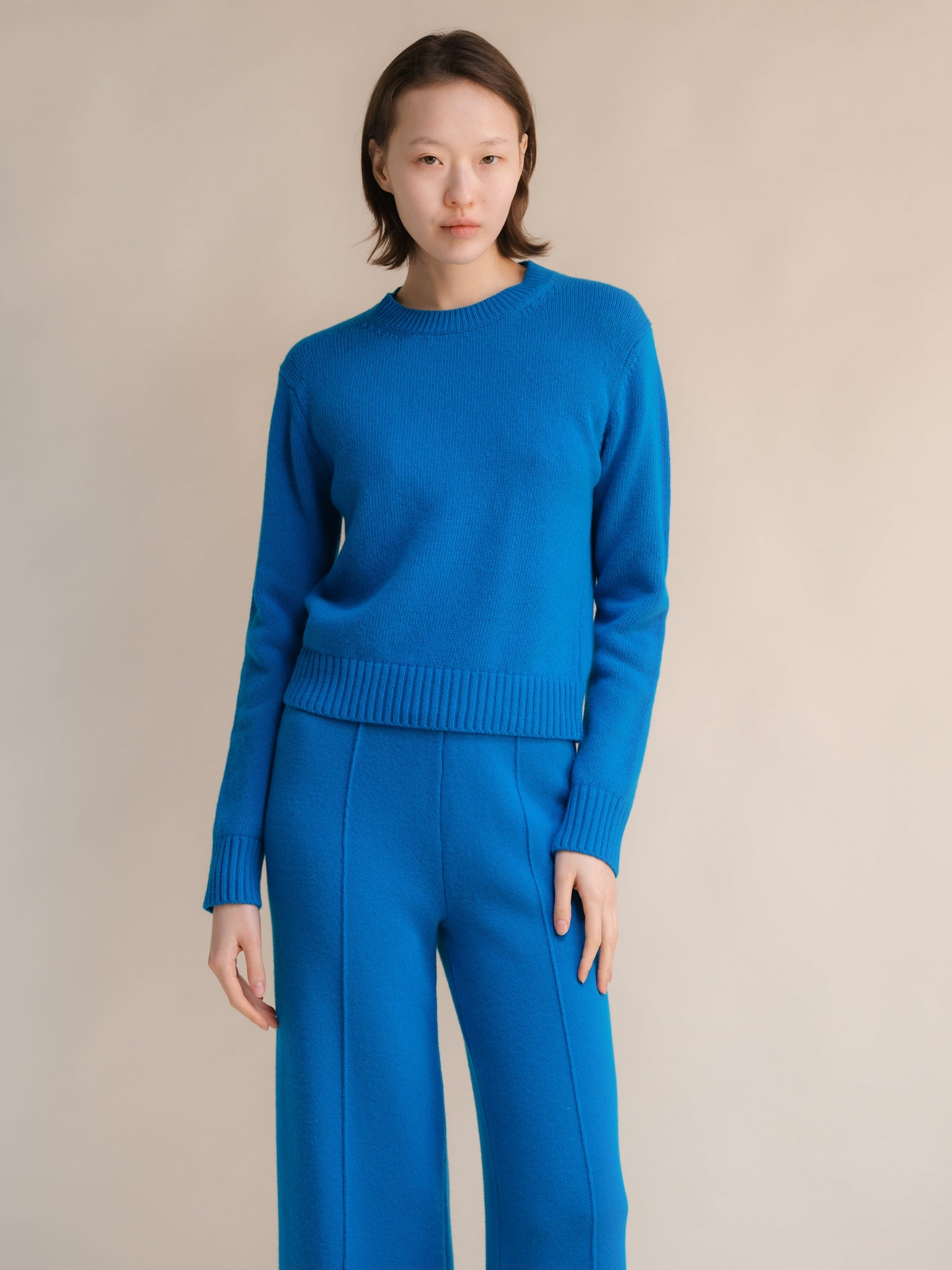 Cashmere Mix Crewneck Sweater
