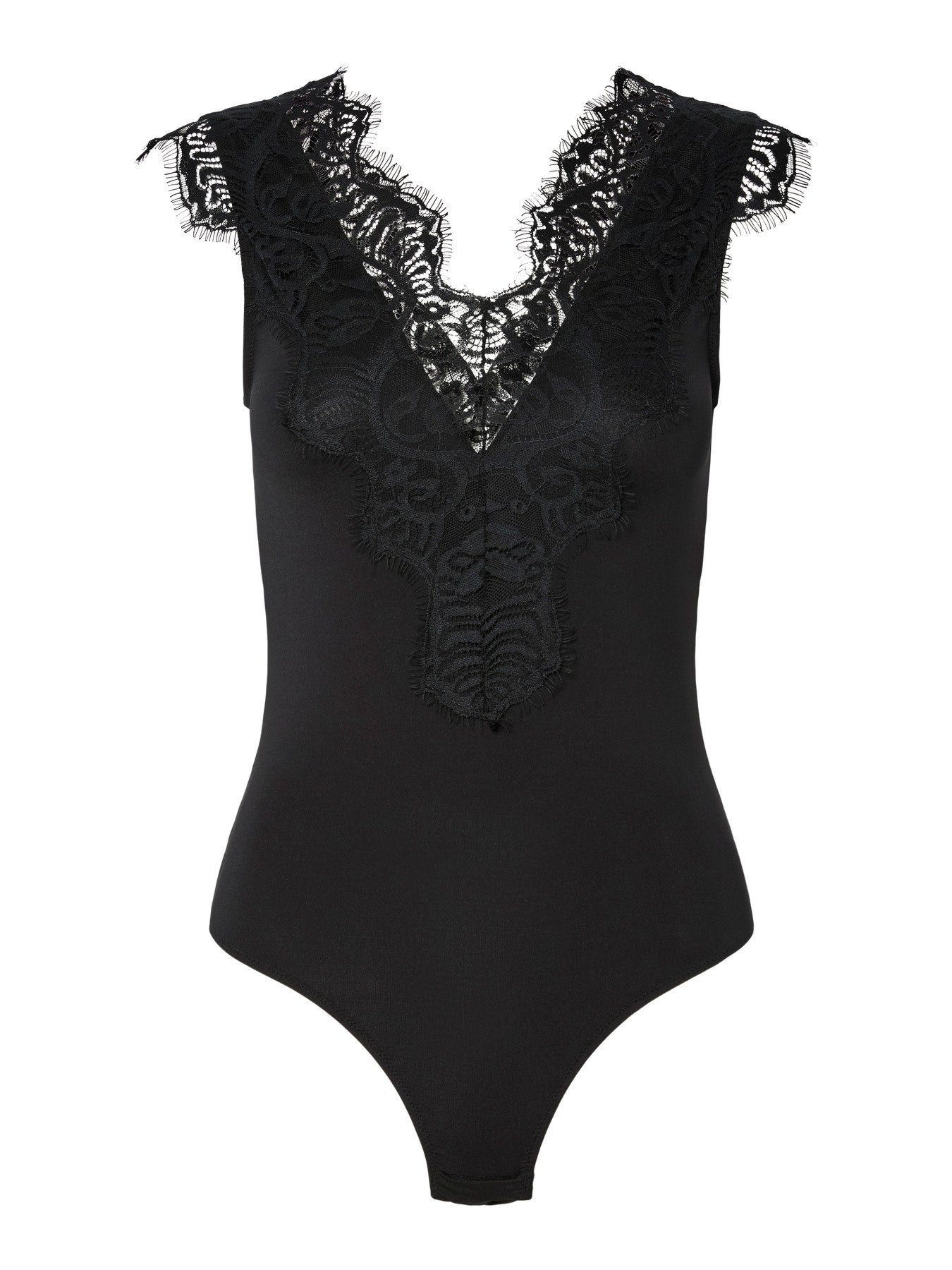 body di pizzo e cotone PIECIS - Glamourabbigliamentodonna