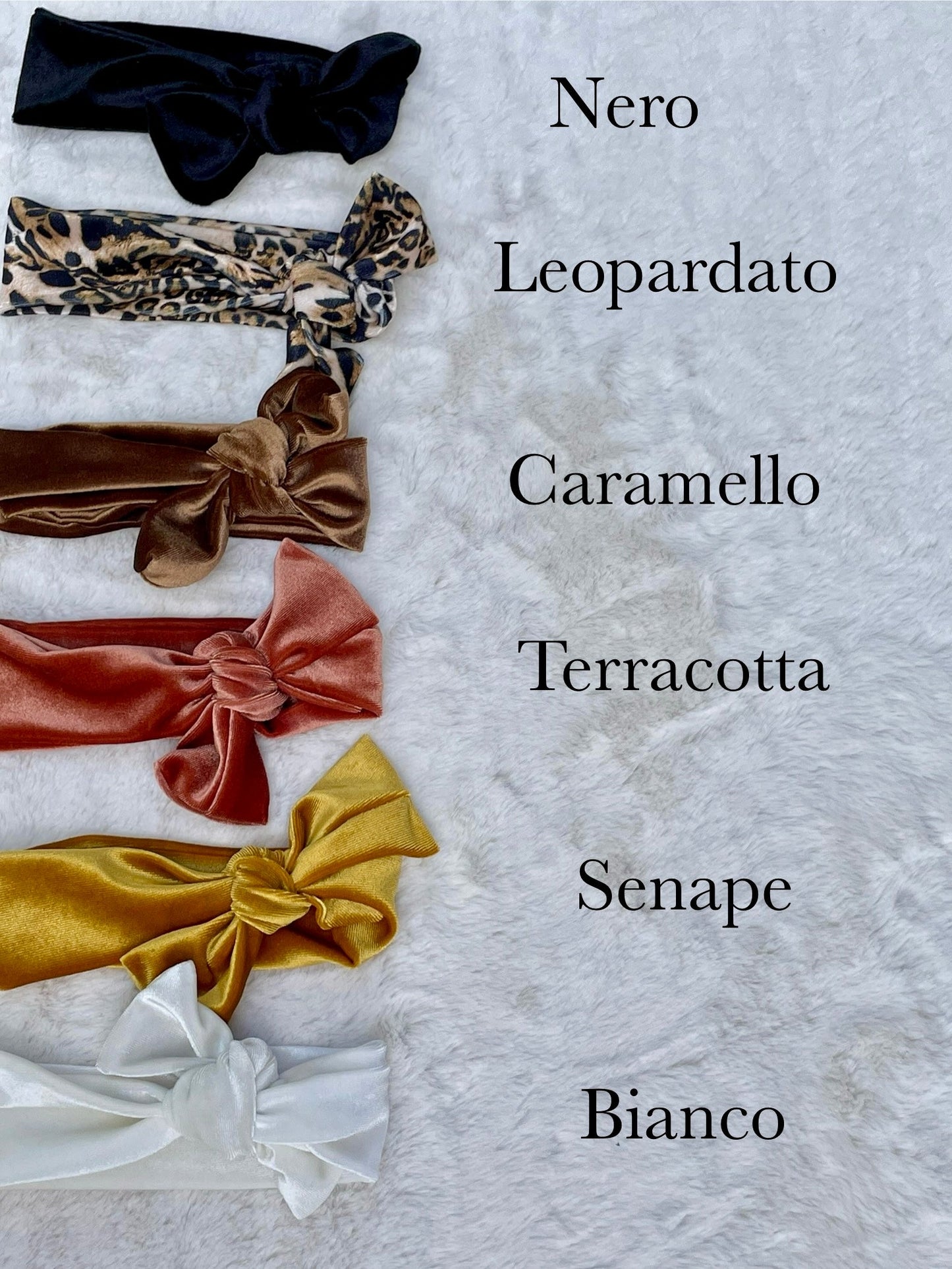 Leggings in velluto baby