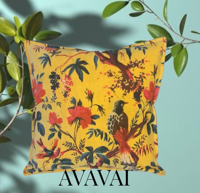 Federa per Cuscino in Velluto ✨ Exotic Yellow