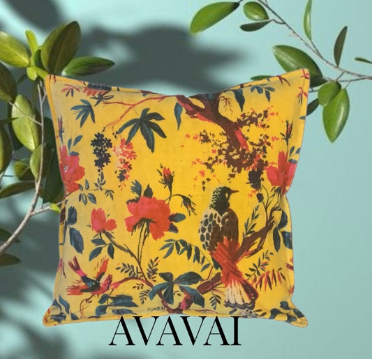 Federa per Cuscino in Velluto ✨ Exotic Yellow