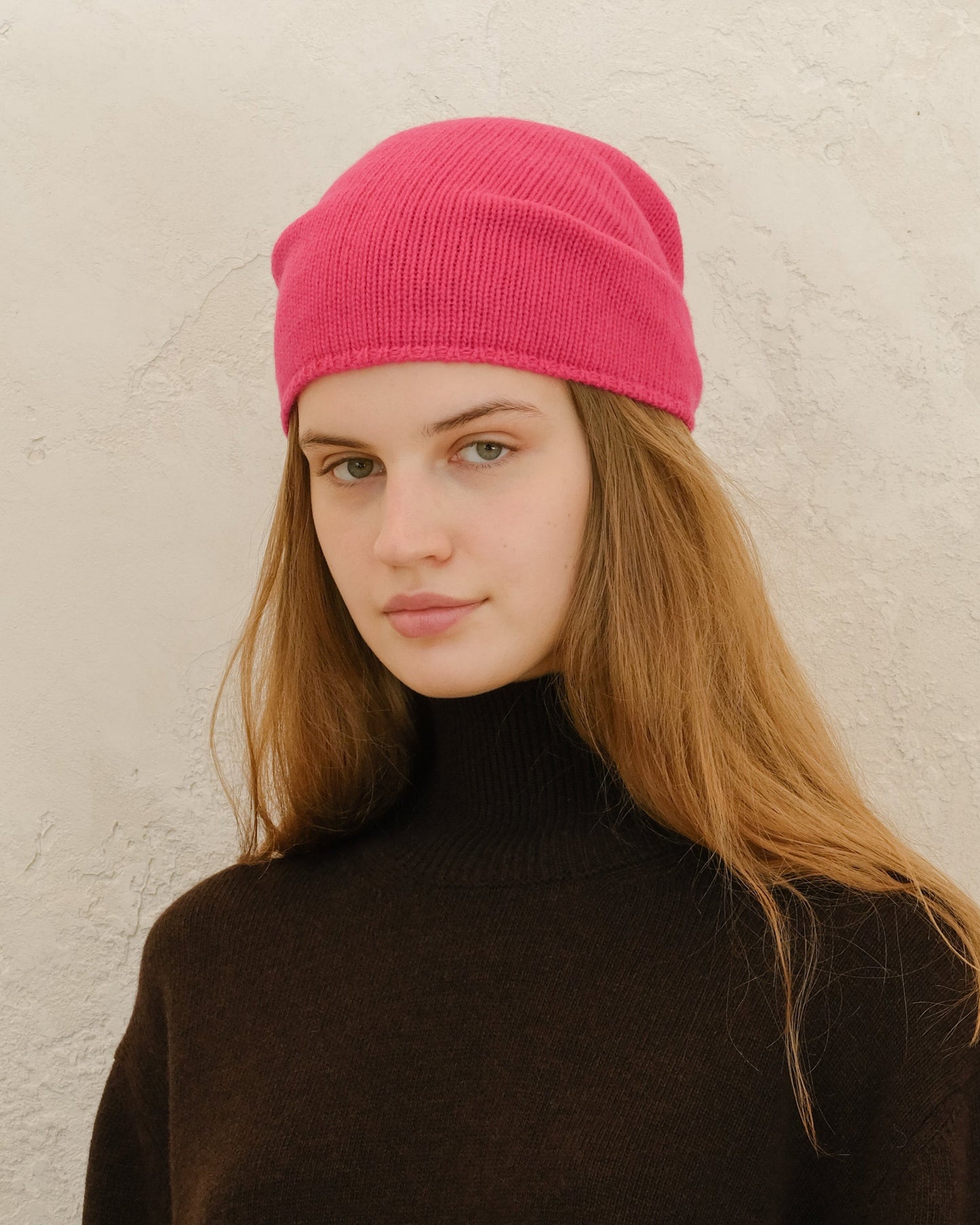Cashmere Mix Beanie (3D-Knit)