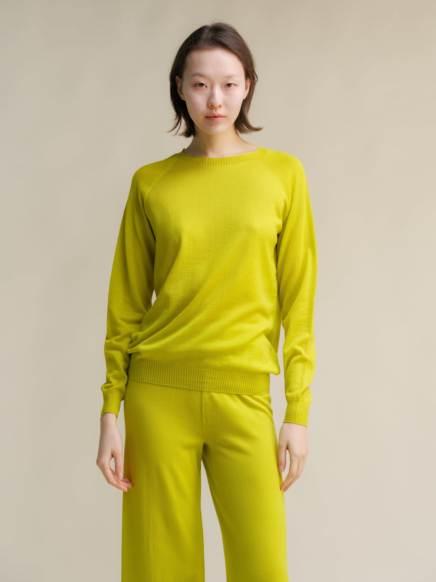 Extra Fine Merino Wool Crewneck Sweater (3D-Knit)