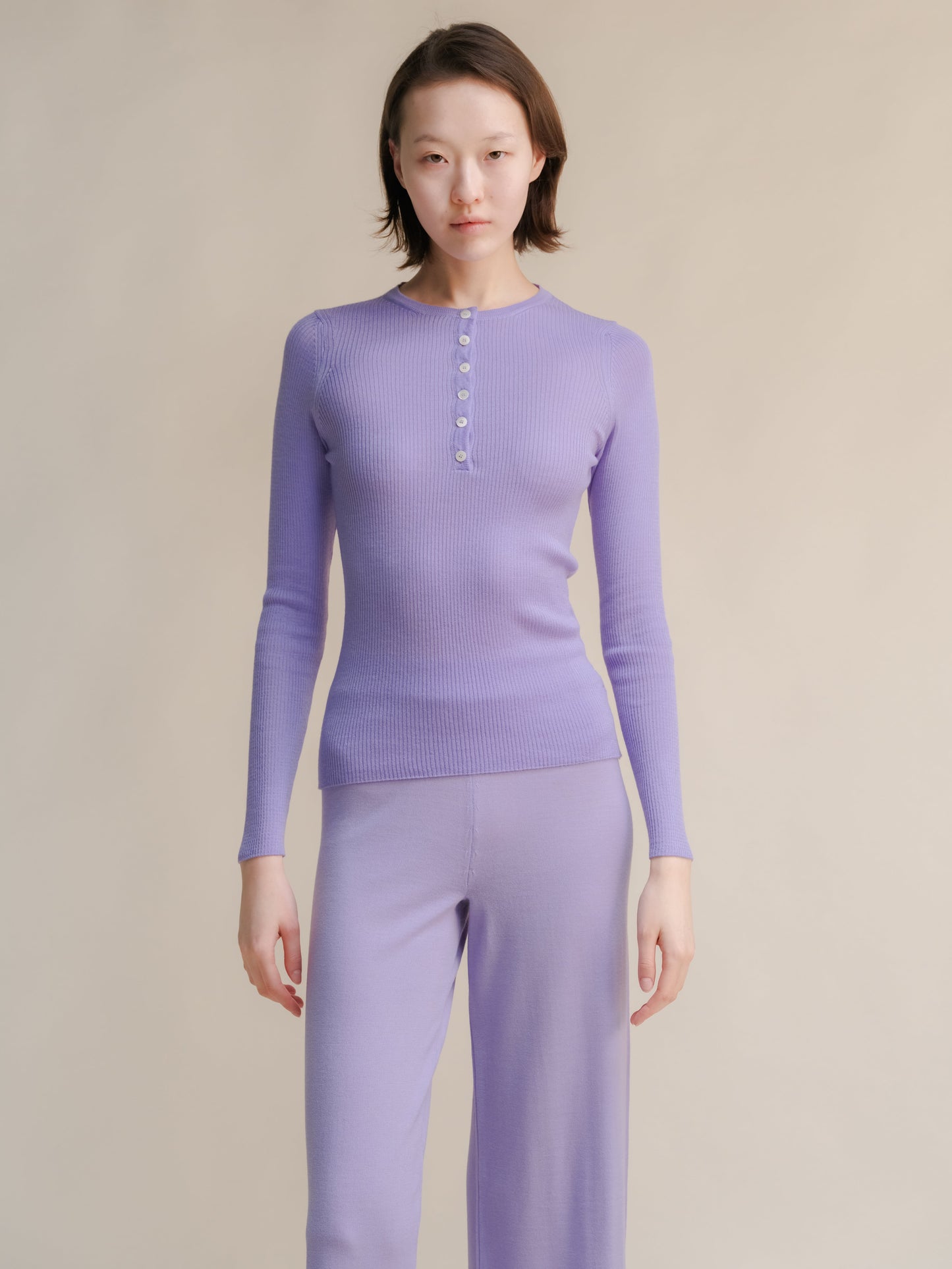 Extra Fine Merino Ribbed Fine Sweater