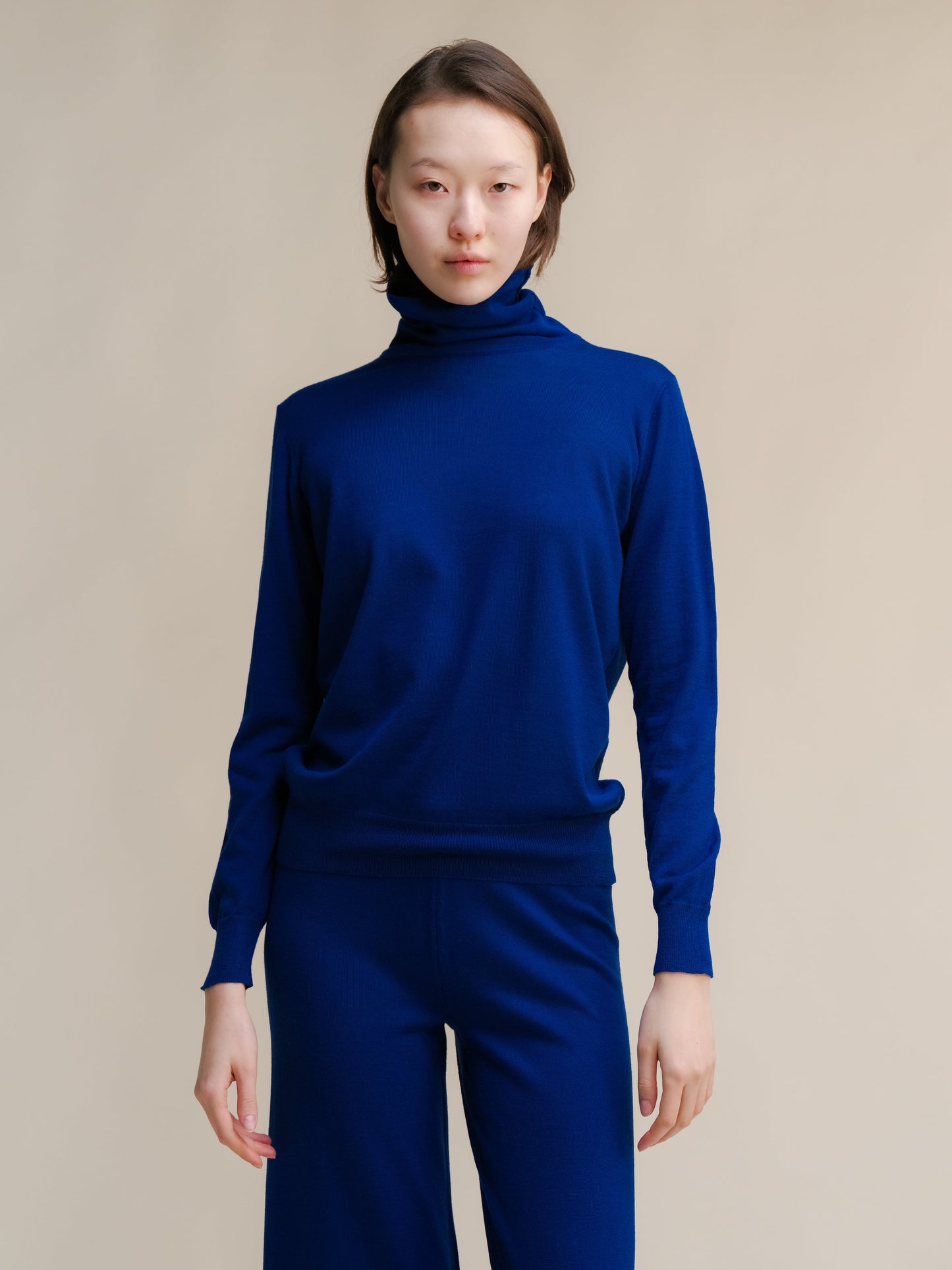 Extra Fine Merino Wool Turtleneck Sweater
