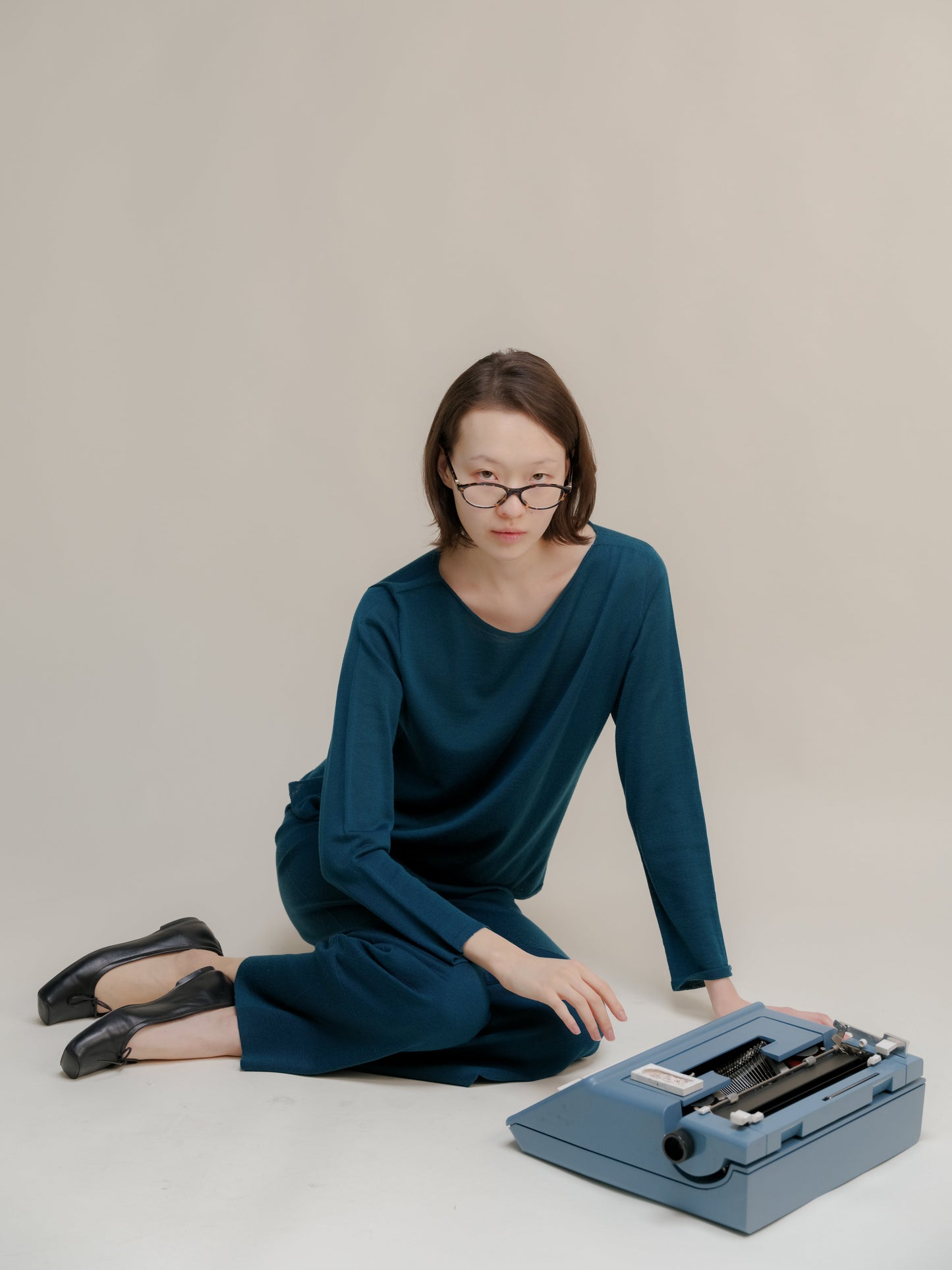 Extra Fine Merino Wool Boatneck Sweater (3D-Knit)