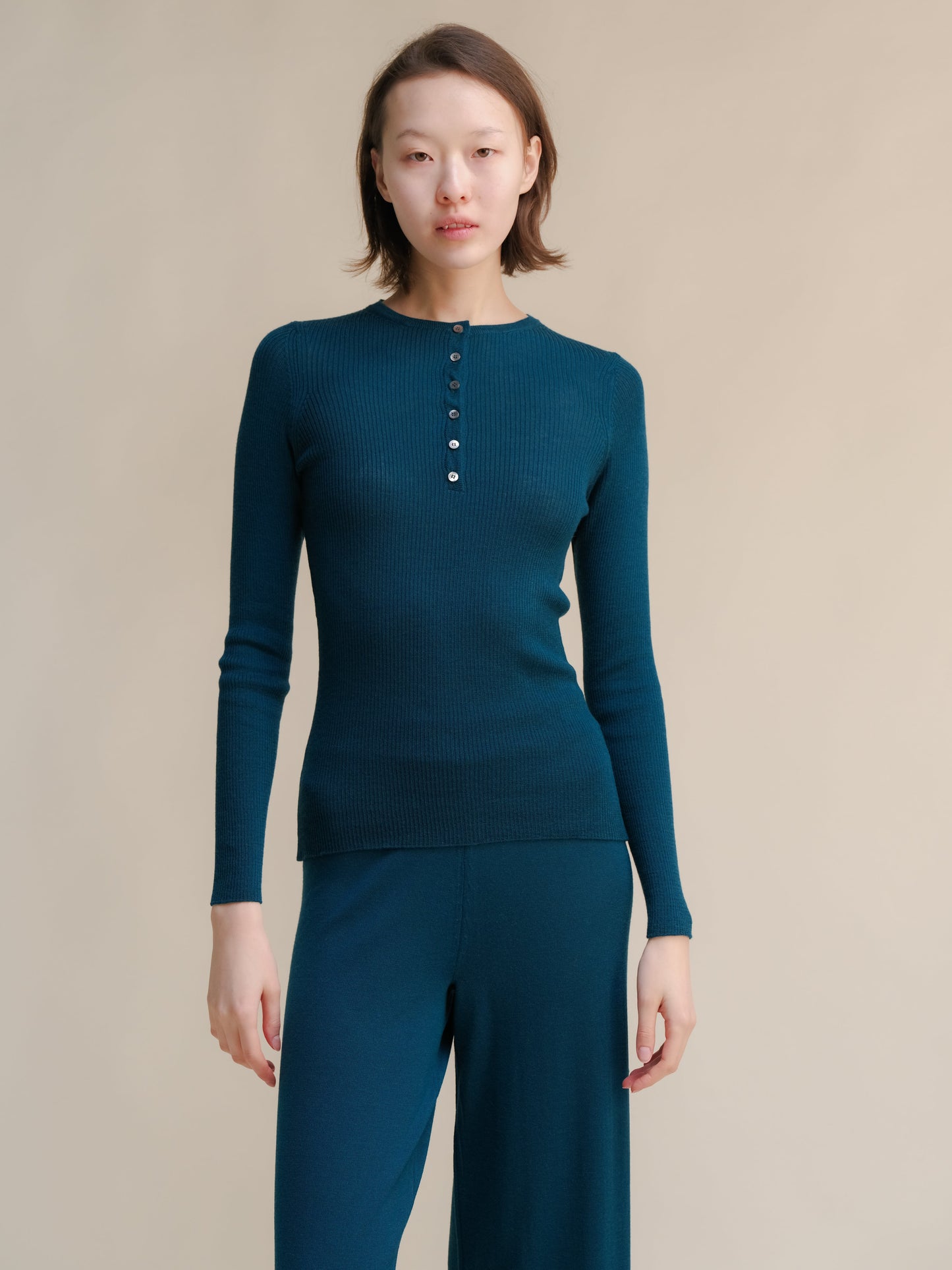 Extra Fine Merino Ribbed Fine Sweater