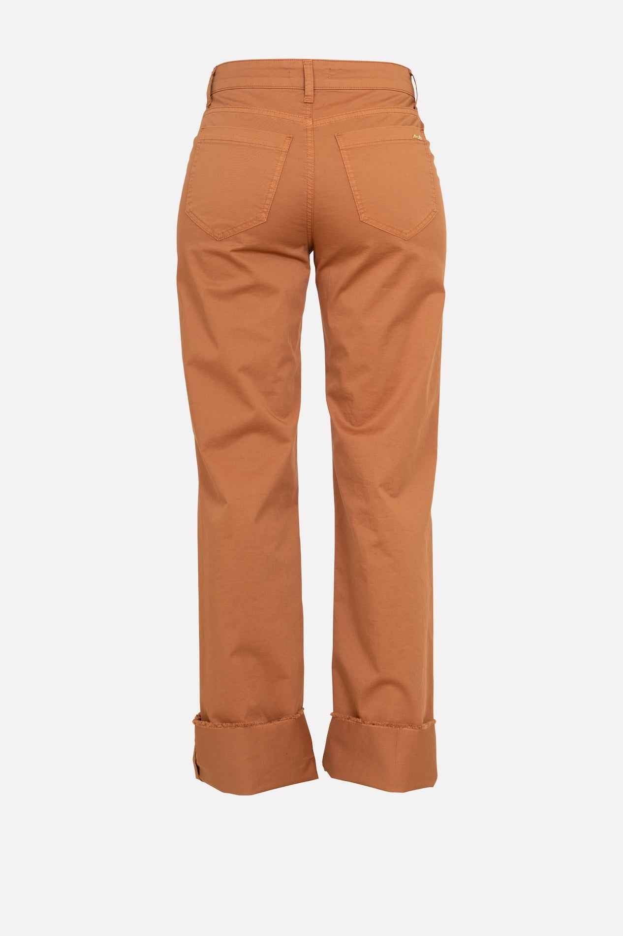 Pantalone con risvolto no-nà