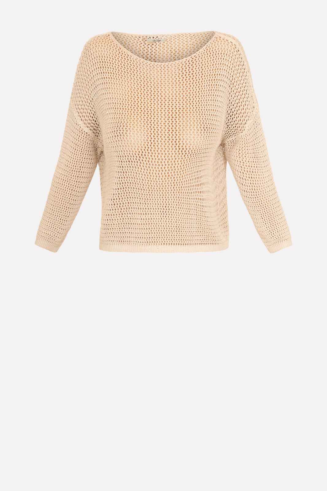 Maglia crochet con punti luce No-nà