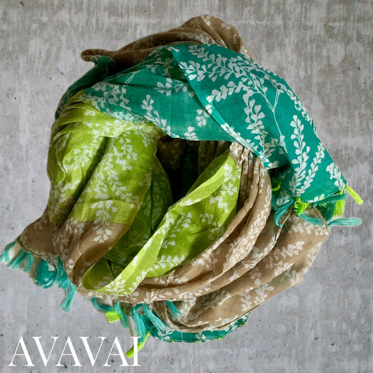 Beach Sarong / Sciarpa ✨ Green Patch