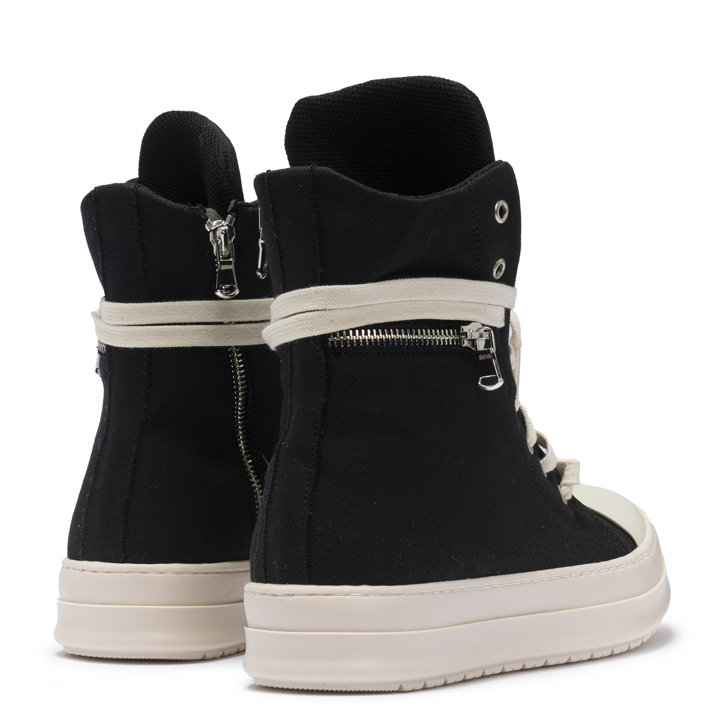 Sneakers Canvas High Zip