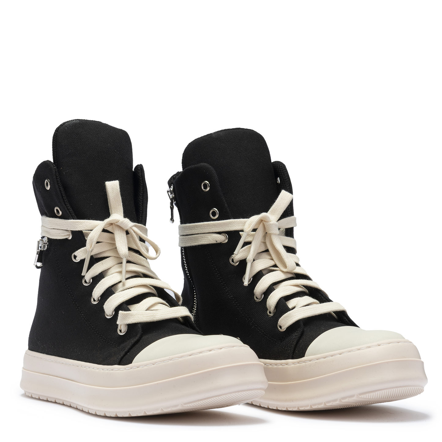 Sneakers Canvas High Zip