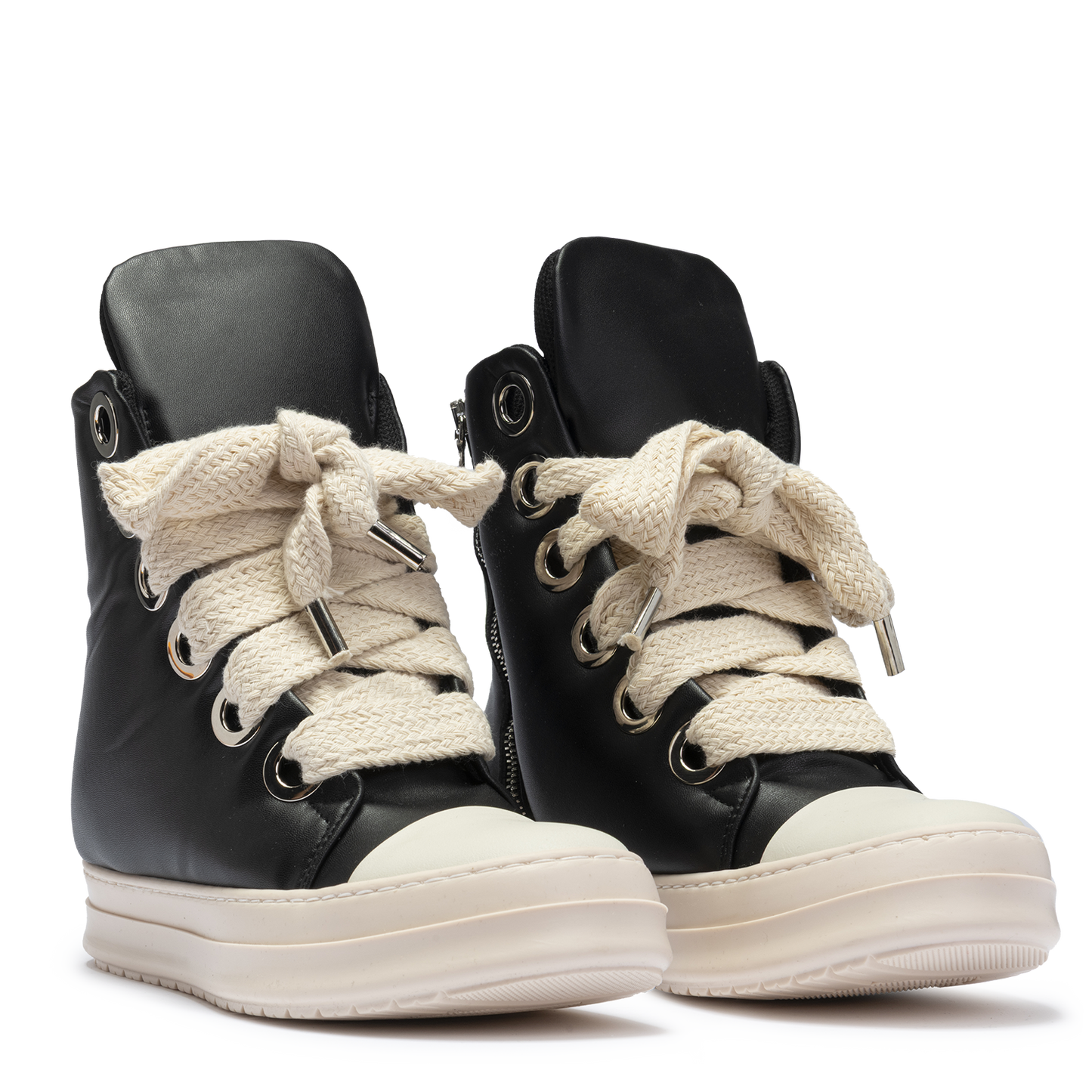 Sneakers Leather High Puffer