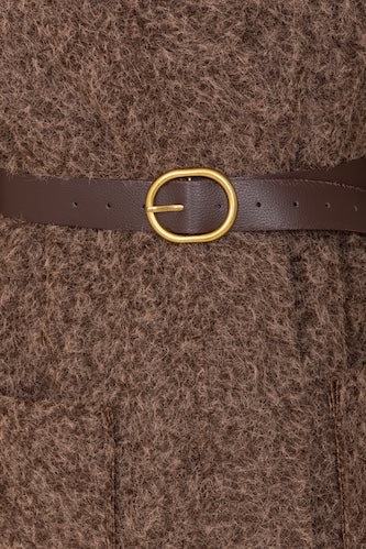 Cappotto con cintura No-nà